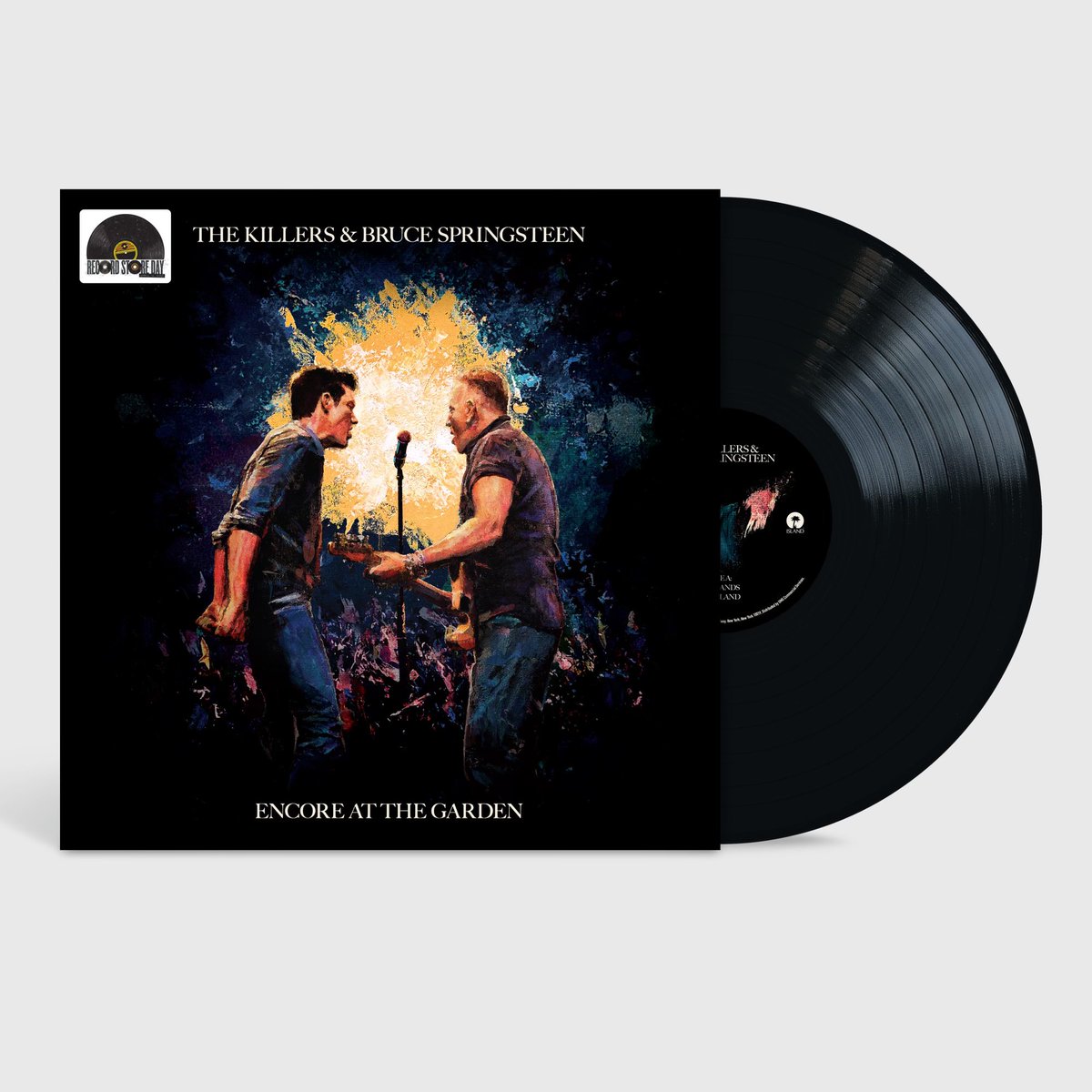 thekillers's tweet photo. Look who stepped up and captured something special. Now you can replay it on a record player as we do in our minds. Behold. Get your copy at participating indie record stores on Record Store Day 4/12. For more information and to find a store in your area visit https://t.co/OUTEghzBfQ. #RSD2025