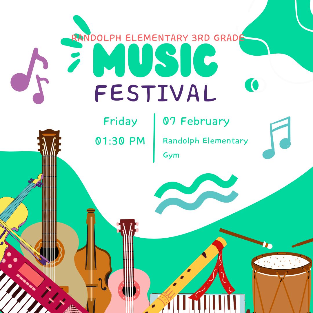 Randolph ES (@randolphstars) on Twitter photo π¨ Reminder: Our 3rd Grade Music Festival is tomorrow, Friday, February 7th at 1:30pm <a href="/randolphvocal/">Marjorie Dwyer</a> <a href="/APSMusicSmith1/">Tony Smith</a> π¨ Reminder: Our 3rd Grade Music Festival is tomorrow, Friday, February 7th at 1:30pm <a href="/randolphvocal/">Marjorie Dwyer</a> <a href="/APSMusicSmith1/">Tony Smith</a>
