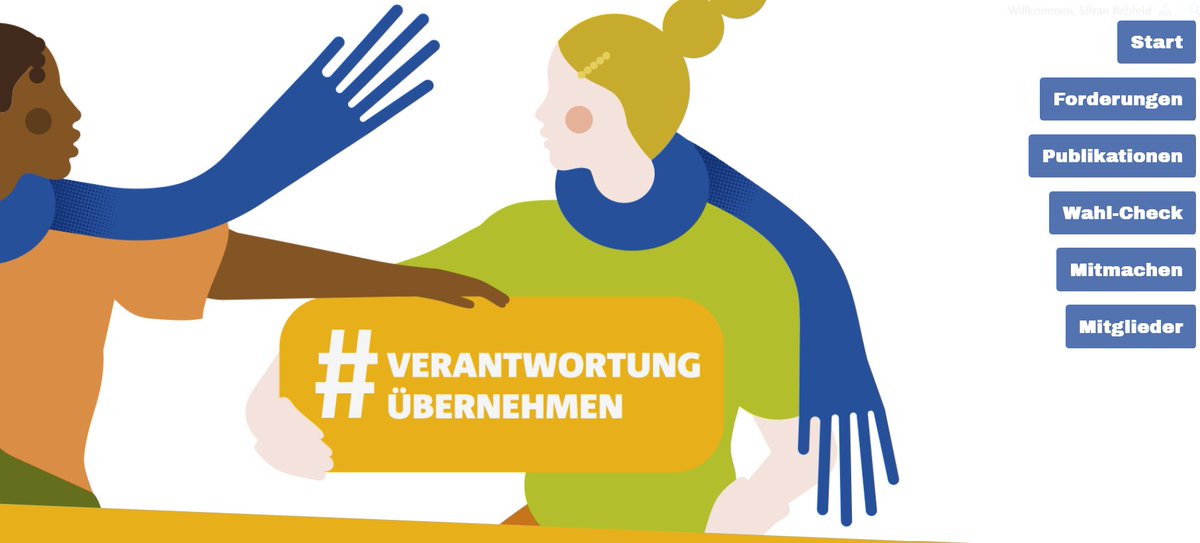Unsere Kampagnenseite zur #BTW2025 ist online. Dort präsentieren wir:
- unsere Forderungen an die nächste Bundesregierung
- einen Wahlprogrammcheck der Parteien
- Sharepics
- und viele weitere Infos, um selbst aktiv zu werden.

#VerantwortungÜbernehmen

verantwortung-übernehmen.org