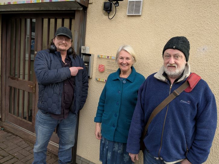 “Inspirational” is how Welsh politician <a href="/siangwenfelin/">Siân Gwenllian AS/MS</a>  describes the work of <a href="/salvationarmyuk/">The Salvation Army</a> #HousingFirst team in Cardiff.
The MS for Arfon visited the project meeting Chris and Wayne who explained how it changed their lives by supporting them in a stable home of their own.