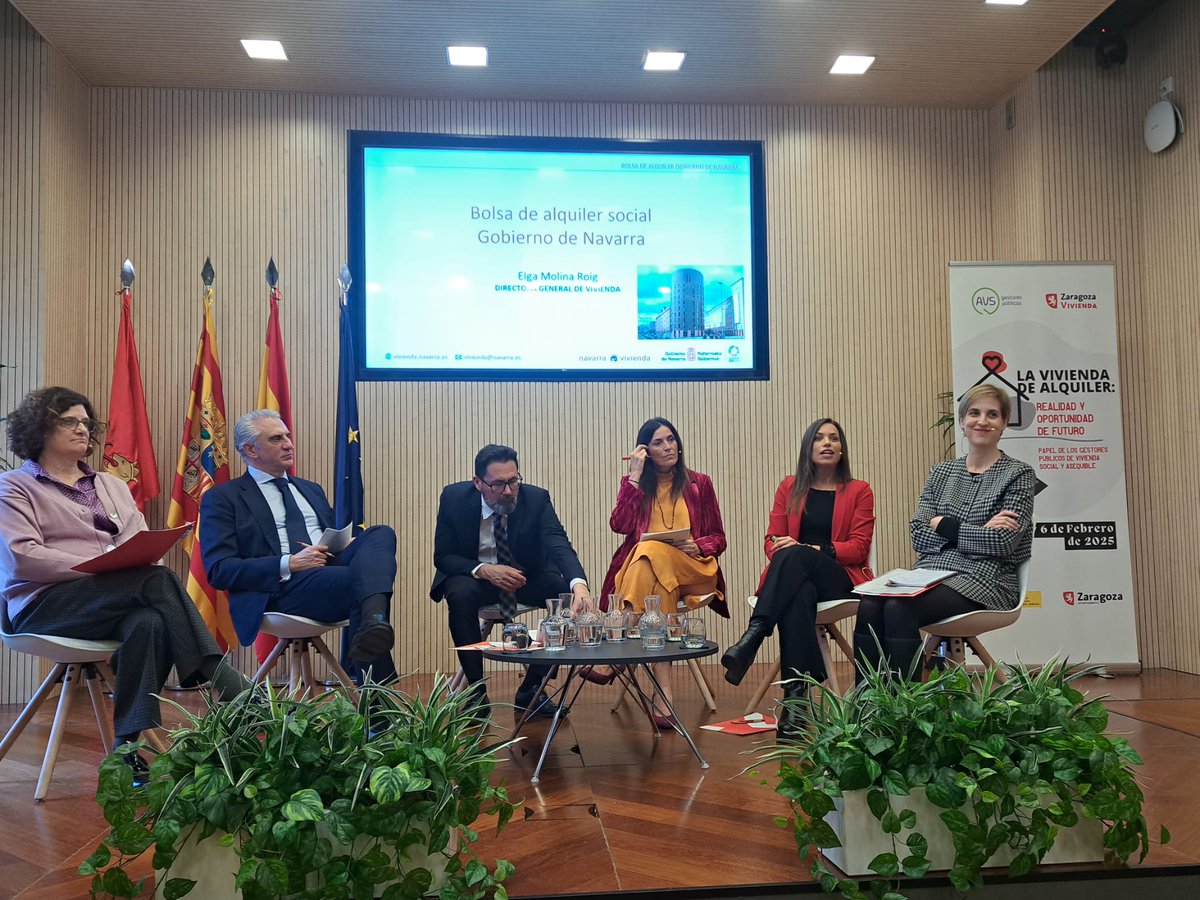 Un placer participar en la Jornada organizada por AVS Gestores Públicos en Zaragoza para explicar la bolsa de alquiler social y los retos de futuro para movilizar vivienda vacía de propietarios privados y ofrecerla a precios de vivienda protegida.