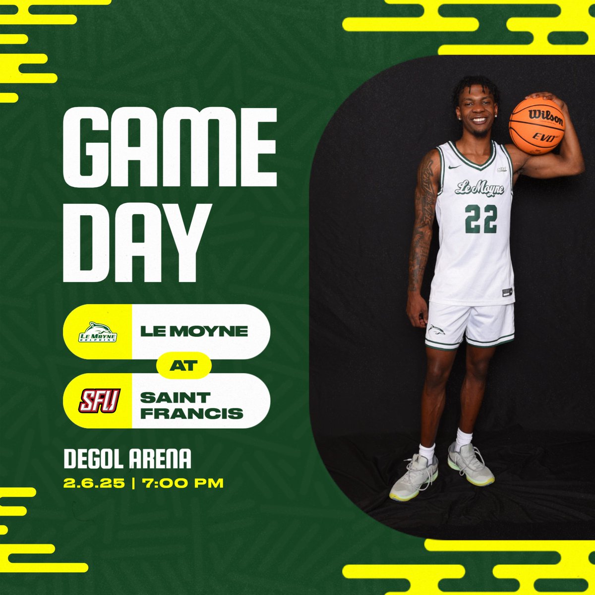 IT’S GAME DAY!!

🆚 Saint Francis University Red Flash
🏟️ DeGol Arena - Loretto, Pa.
⏰ 7:00 PM
📺 necfrontrow.com/game/12905
📊 sfuathletics.com/sidearmstats/m…
📻foxsports1490.com
📜 lemoynedolphins.com/news/2025/2/5/…
🐬 #PhinsUp