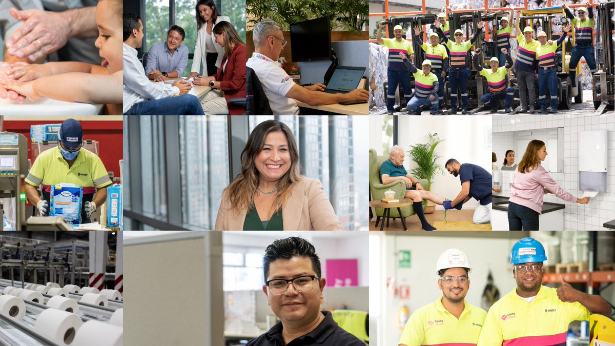 Somos la empresa líder global en higiene y salud, pero también somos nuestra gente. 

Somos el éxito del trabajo colaborativo, el coraje de nuestros equipos, el compromiso por transformar el mundo y el sueño de cuidar a más de mil millones de personas cada día. 

Somos Essity