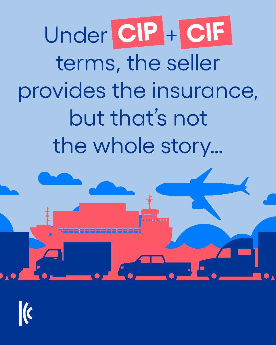 iccwbo's tweet photo. When trading goods across borders, #Incoterms2020 Rules CIP and CIF should make insurance coverage between buyer and seller crystal clear…

but regional requirements and regulations may complicate things.

See our list of countries impacted by CIP and CIF: https://t.co/QpfjPPtspM