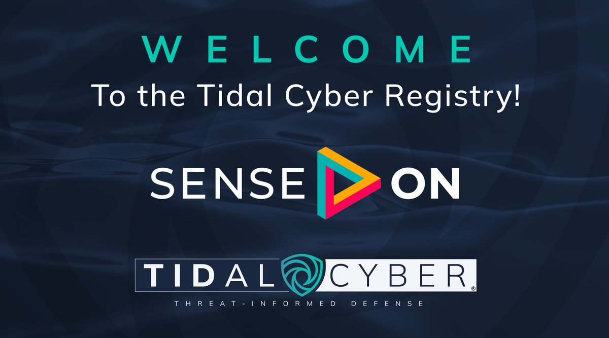 We are thrilled to announce that <a href="/SenseonTech/">SenseOn</a> XDR is now available on the <a href="/TidalCyber/">Tidal Cyber</a> Enterprise Edition platform!

Thank you SenseOn for helping security teams prioritize critical threats while reducing alert fatigue

Interested in joining our Registry? okt.to/jLqDX5
