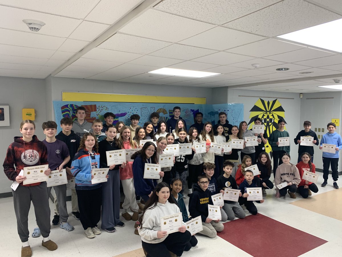 Congratulations to our RESPONSIBILITY Students of the Month!!! We are proud of you!!! #MTPSpride #ThompsonMSpride
