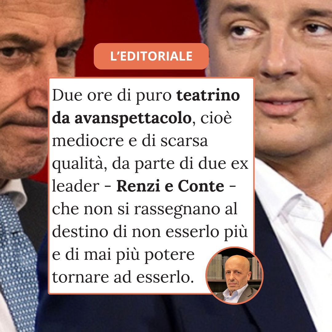 alesallusti's tweet image. Due ex premier da avanspettacolo 👉 ilgiornale.it/news/parlament…

#renzi #giuseppeconte #opposizione