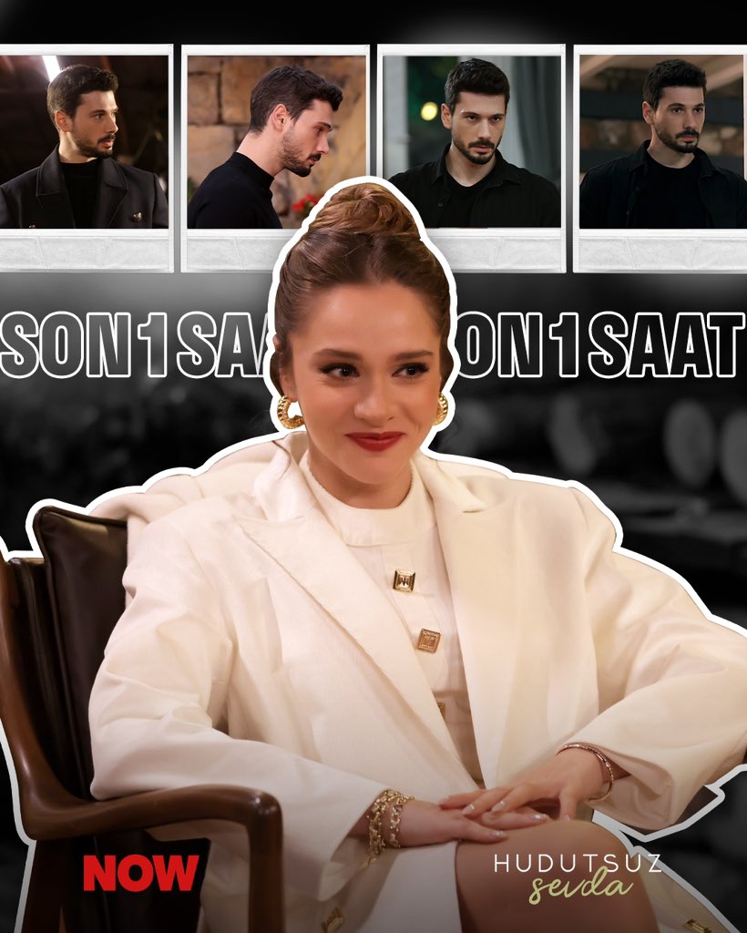 #HudutsuzSevda 1 saat sonra NOW’da! 😍
<a href="/nowtvturkiye/">NOW</a> <a href="/medyapimresmi/">MEDYAPIM</a> 

NOW’daki ekran yayınından sonra yeni bölüm 5 gün boyunca sadece Disney+’ta. <a href="/DisneyPlusTR/">Disney+ Türkiye</a>