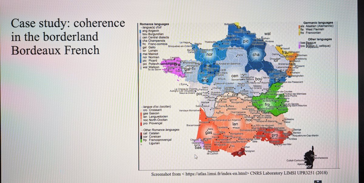 GULP (@g_u_l_p) on Twitter photo Today we had a fantastic #GULP lab lunch by Célia Richy, from <a href="/QMUL/">Queen Mary University of London</a>.
Célia presented her PhD research on co-variation and linguistic coherence in Bordeaux French.
Thank you so much Célia for your excellent talk, and best of luck for your viva! 🙌 Today we had a fantastic #GULP lab lunch by Célia Richy, from <a href="/QMUL/">Queen Mary University of London</a>.
Célia presented her PhD research on co-variation and linguistic coherence in Bordeaux French.
Thank you so much Célia for your excellent talk, and best of luck for your viva! 🙌