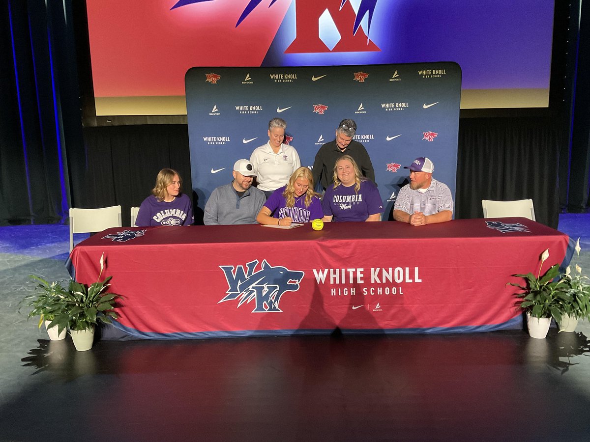 It’s official!! Sooo excited for these next 4 years!! 💜<a href="/CC_Koalas_SB/">Columbia College Softball</a> <a href="/Crushers_Nat/">Crushers Dorgan</a>