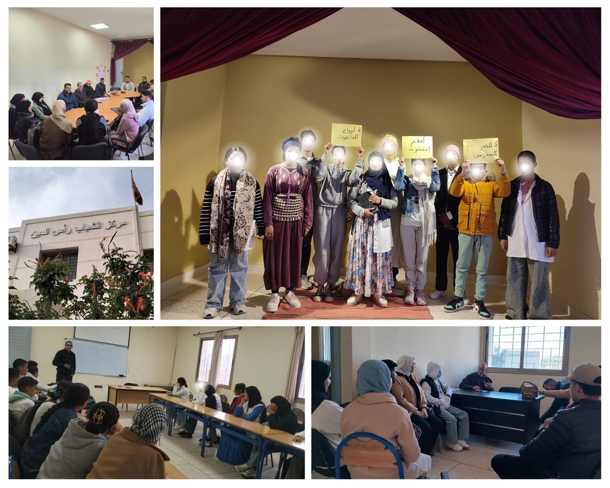 MarocImadel's tweet photo. 📝 #JUSUR : en décembre IMADEL et la Commune Ras Ain Rhamna ont organisé 4 sessions de formation aux membres de 3 clubs des jeunes.

👩🏻‍🏫Les jeunes ont travaillé sur la santé sexuelle, la protection aux IST et VIH/SIDA et l'engagement des jeunes dans les initiatives communautaires. https://t.co/wgz3syTdYU