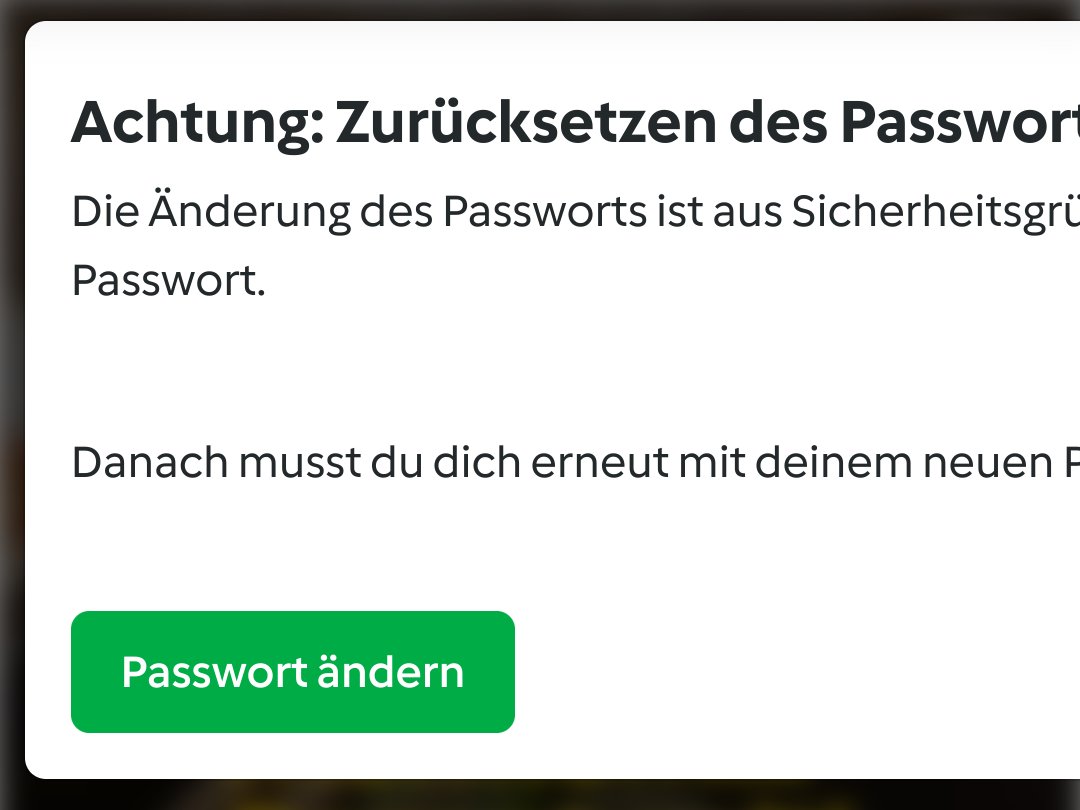 Hi <a href="/vorwerk_gruppe/">Vorwerk Gruppe</a> <a href="/thermomix/">thermomix</a> #rezeptewelt_de
Ich würde ja gerne mein Passwort nach dem #Datenleck ändern - kann dies aber nicht, da ich als Anwender dank eurem Popup in einer Endlosschleife hängen bleibe (aktueller FF unter Android 13):