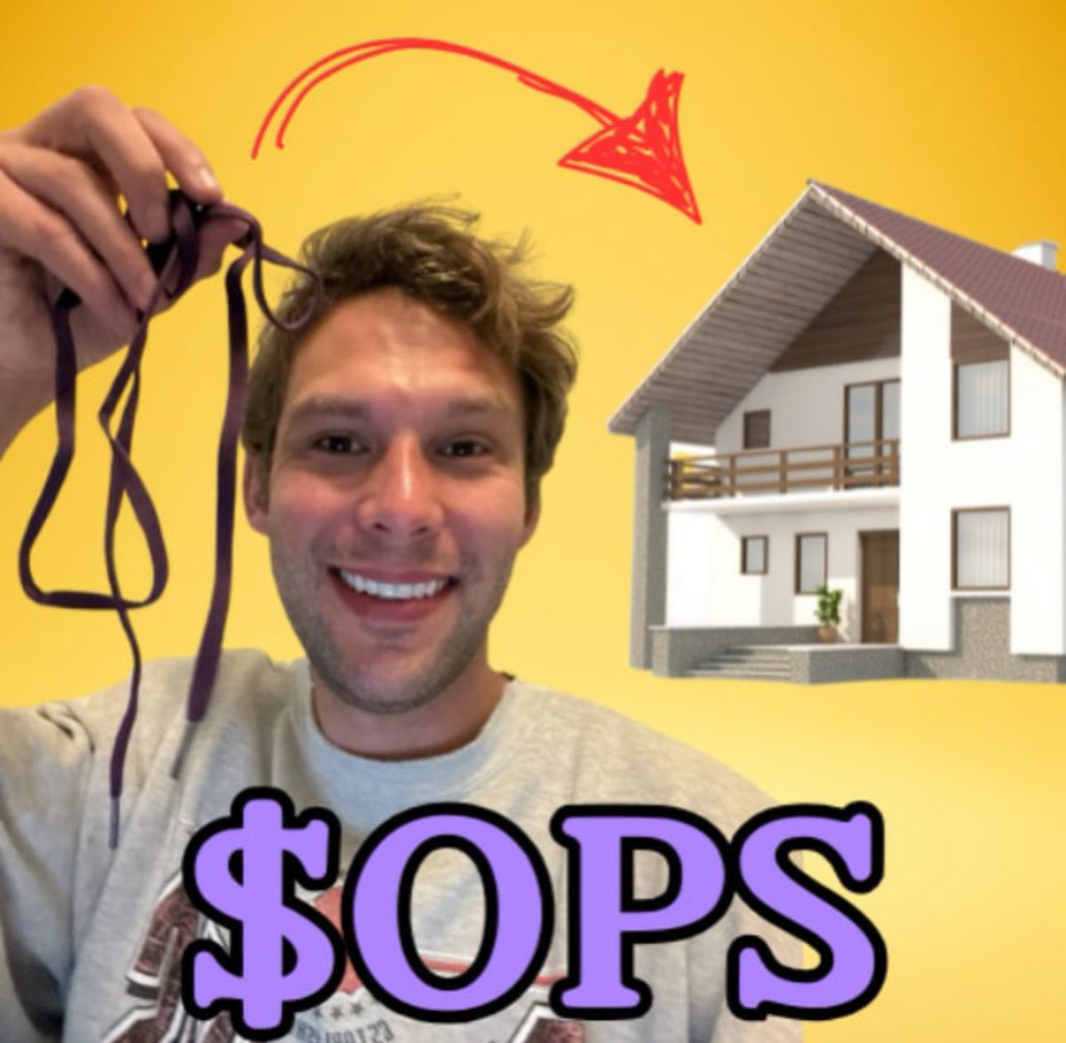 <a href="/1shib_/">Scam Altman</a> 0ne purple shoelace is gonna change Brett’s life 💪

Come check him out on his mission $OPS 

@OPSonSolana