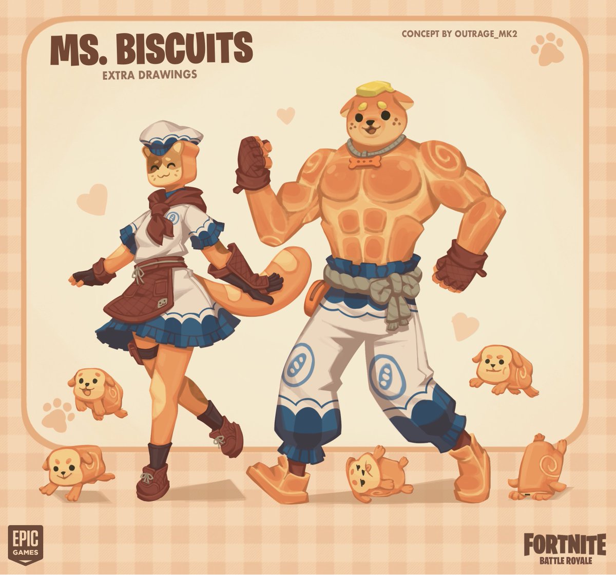 MS. BISCUITS - Let's make this bread.

#FortniteFanart #FortniteArt #Fortnite #FortniteChapter6 #FortniteC6S1鬼Hunters #FortniteConcept