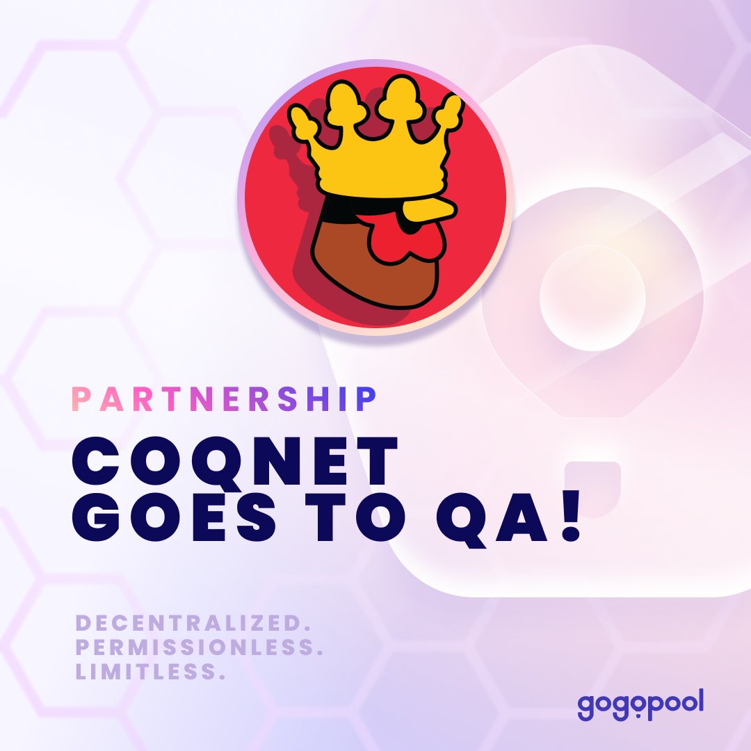 We’re excited to announce the Coqnet QA is now live and rolling on Fuji testnet

The last few stress tests are done, and mainnet launch for the first POS Avalanche L1 is coming soon

BOK BOK