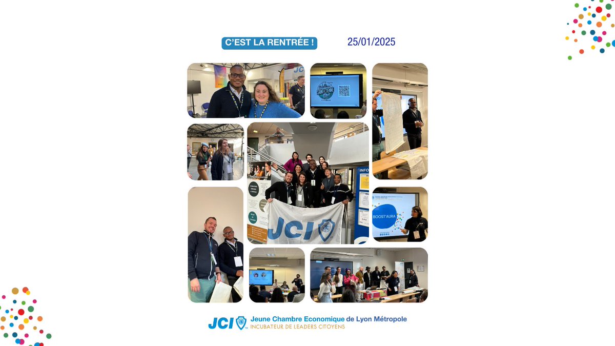 📷 [VIE ASSOCIATIVE] 📷

🙏 Merci à la JCE de Bourg-en-Bresse pour la parfaite organisation de la rentrée des Bureaux de la <a href="/JCEAURA/">Fédération JCE AURA</a> le 25/01 !

<a href="/JCE_France/">jce_france</a> <a href="/JCEAURA/">Fédération JCE AURA</a> 

#jci #jcef #Leadership #Lyon