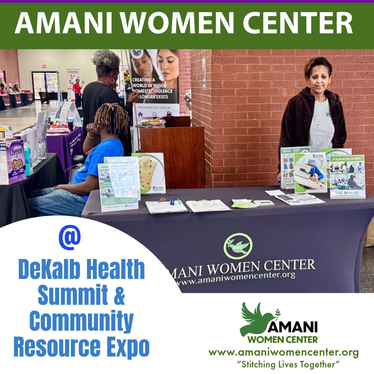 The expo is taking place today, February 6, 2025, from 8:30 a.m. to 3:00 p.m. at the House of Hope Atlanta, located at 4650 Flat Shoals Parkway, Decatur, GA 30034.  
The DeKalb Health Summit &amp; Community Resource Expo is hosted by Emory Healthcare