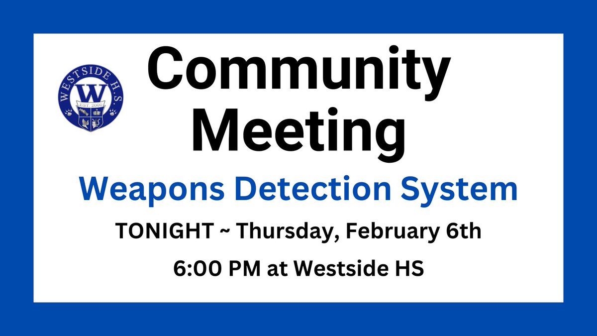 Westside High School tweet media