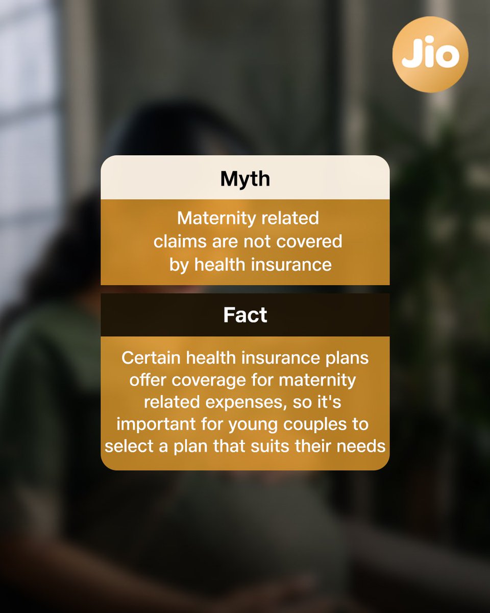 jioinsure1's tweet photo. Think health insurance isn’t for you? Think again! It’s essential for everyone, regardless of age or health. https://t.co/QgGfoGKAZZ