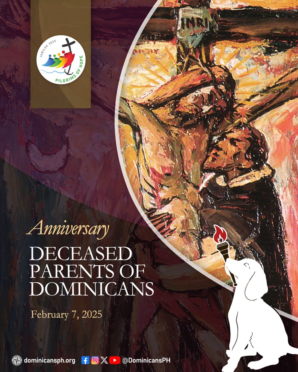 DominicansPH's tweet photo. Today we commemorate our deceased parents. We thank God for this wonderful gift. Many of us were raised by them in the Christian faith. Indeed, many of us owe them our vocation as members of the Dominican family. We pray God rewards them with eternal peace in His loving presence. https://t.co/ryrUERXckK