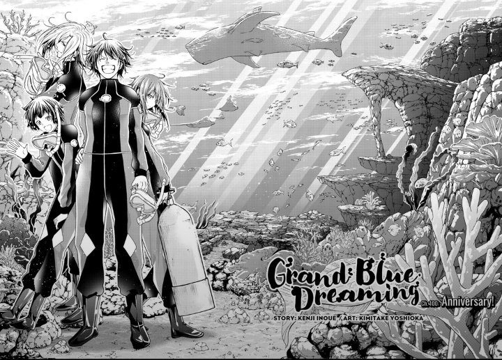 yu_kiyo_enjoyer's tweet photo. There are tears in my eyes right now I'm not even joking
#GrandBlue #GrandBlueDreaming #Chapter100 https://t.co/DVOEq9RVRk