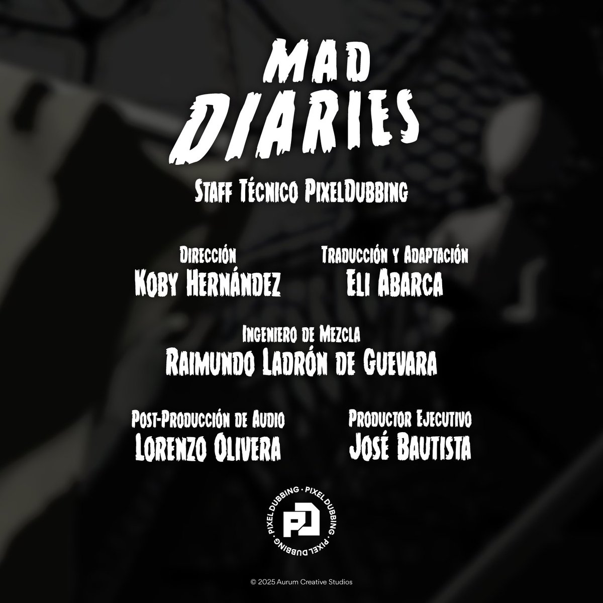 🧌 MAD DIARIES 🧌
Les presentamos nuestro más reciente proyecto, agradecemos a todo el personal involucrado. ✨