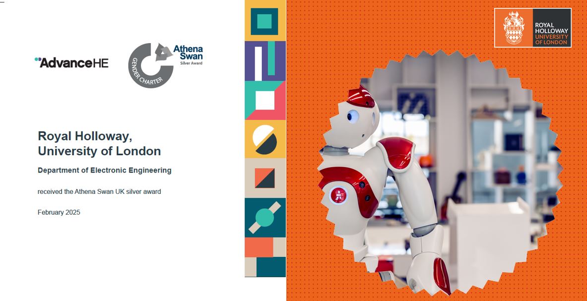 Congratulations to our Department of Electronic Engineering <a href="/RoyalHolloway/">Royal Holloway</a>  on their Silver Athena Swan award for championing greater gender diversity within the engineering community! tinyurl.com/3mjktajh