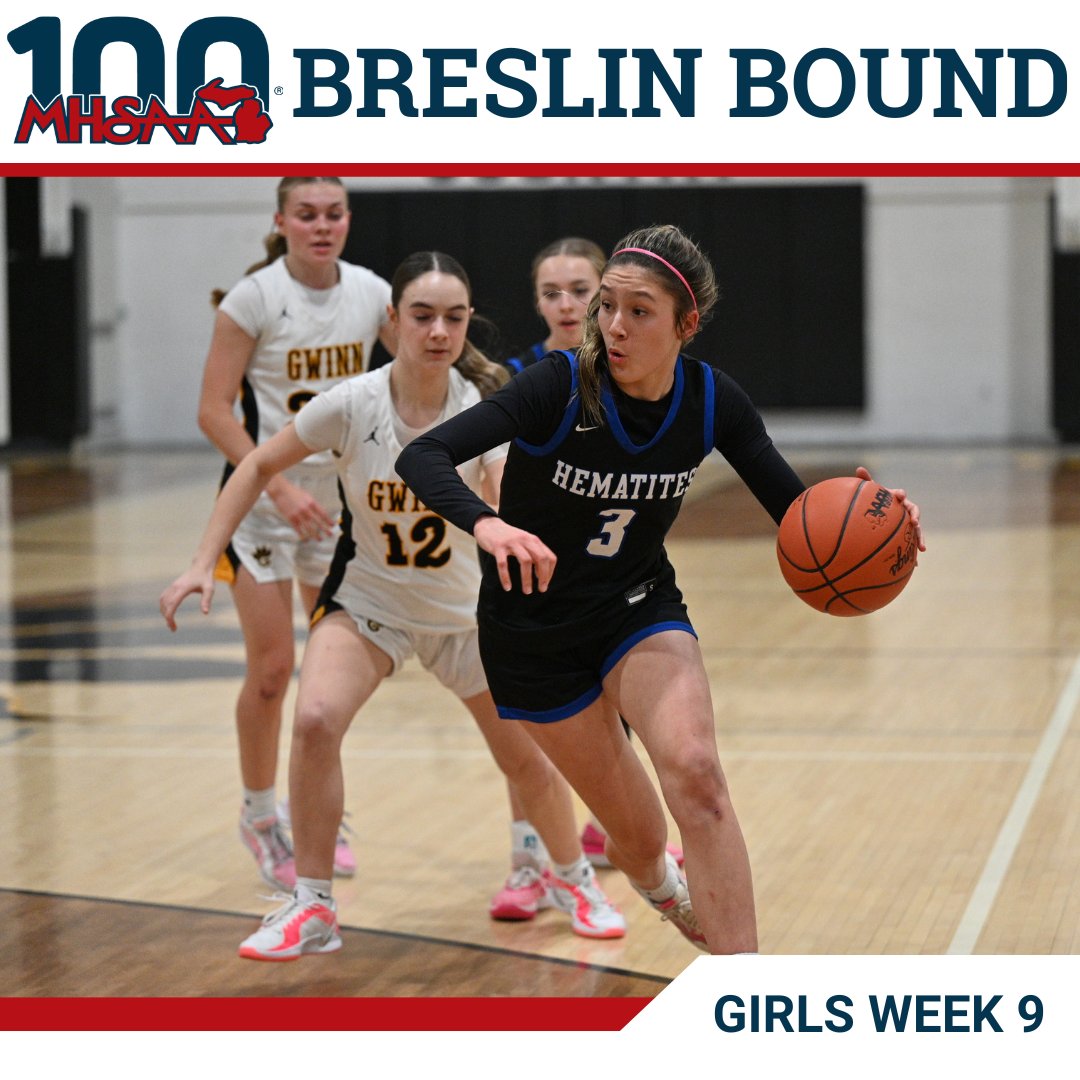 MHSAA's tweet photo. ππ±ππ΄ππ»πΈπ½ π±πΎππ½π³: 2024-25 Girls Report Week 9
>> https://t.co/9L3FqaP6HMβ£ π―
#basketball #gbb #week9 #letsgo #highlights #basketballupdates #checkitout #MHSAA
@mistudentaid https://t.co/D7q83eIeWt