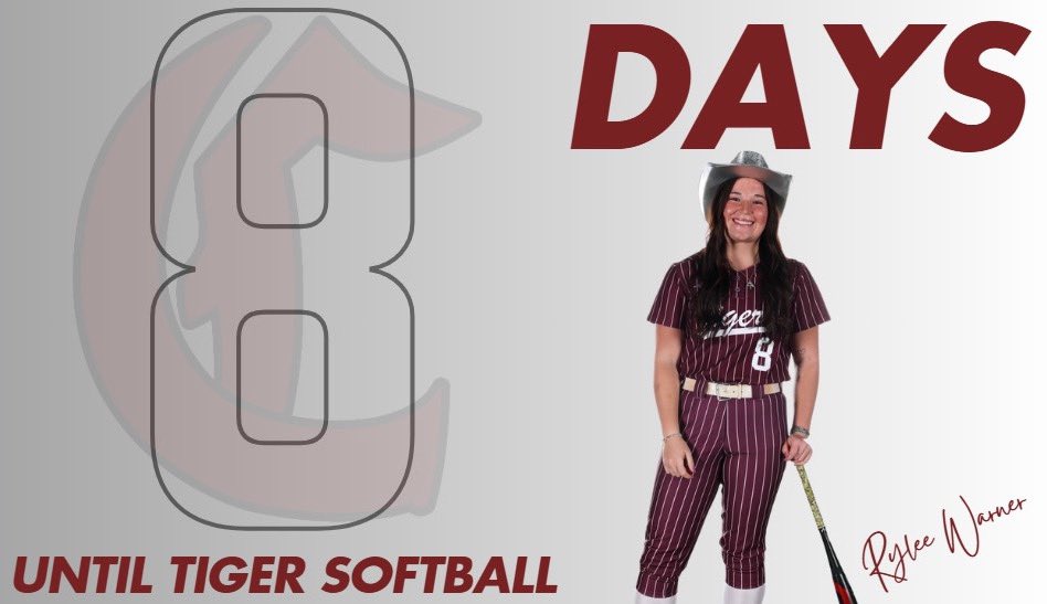 8️⃣ Days Til GAMEDAY!!  ⏳🤠 🐯