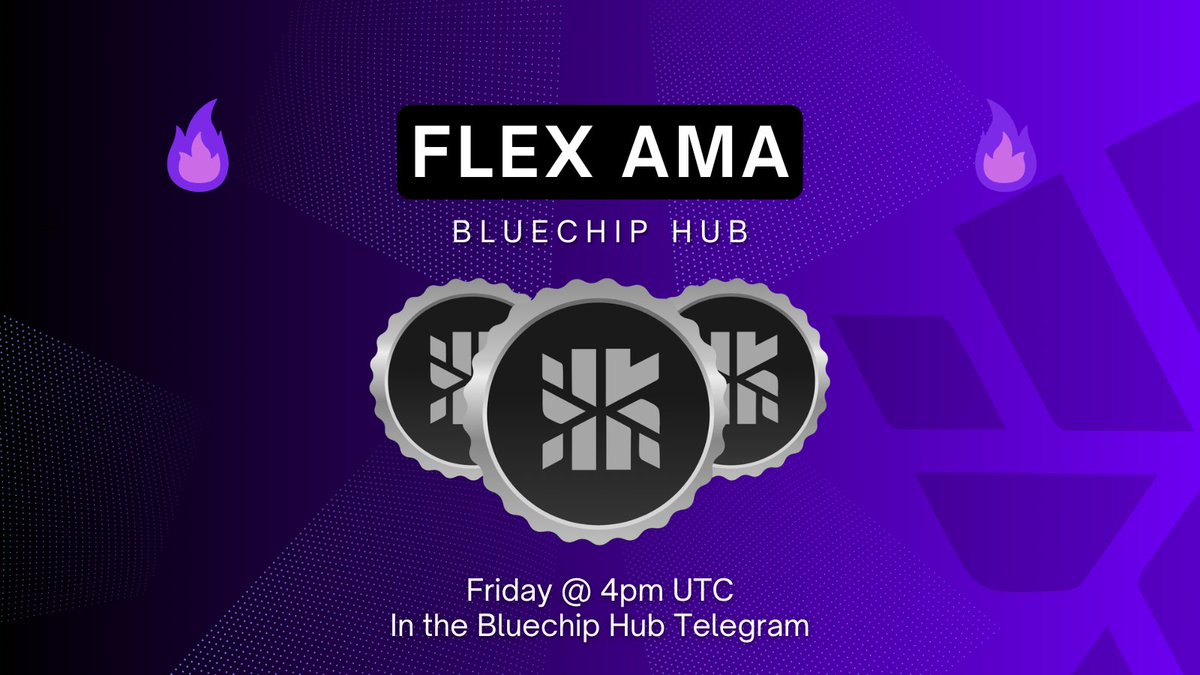 Flex Perpetuals (@flexperpetuals) on Twitter photo ๐ Flex Perpetuals AMA with BlueChip Hub! ๐ฅ
Join us Friday, Feb 7th at 4PM UTC for an exclusive AMA with the <a href="/Thebluechiphub/">Blue-Chip Hub</a> community! ๐๏ธ
Weโll be diving into:
๐น FLP Surge โ Get in early & maximize rewards
๐น Launch Events & Whatโs Next
๐น Gasless Trading, Real Yield & ๐ Flex Perpetuals AMA with BlueChip Hub! ๐ฅ
Join us Friday, Feb 7th at 4PM UTC for an exclusive AMA with the <a href="/Thebluechiphub/">Blue-Chip Hub</a> community! ๐๏ธ
Weโll be diving into:
๐น FLP Surge โ Get in early & maximize rewards
๐น Launch Events & Whatโs Next
๐น Gasless Trading, Real Yield &