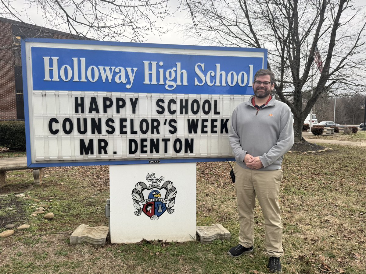 Happy School Counselor Appreciation Week Mr. Alston Denton! 
You are a great addition to the Hawk family. Thanks for all you do!#RelationshipMatters!