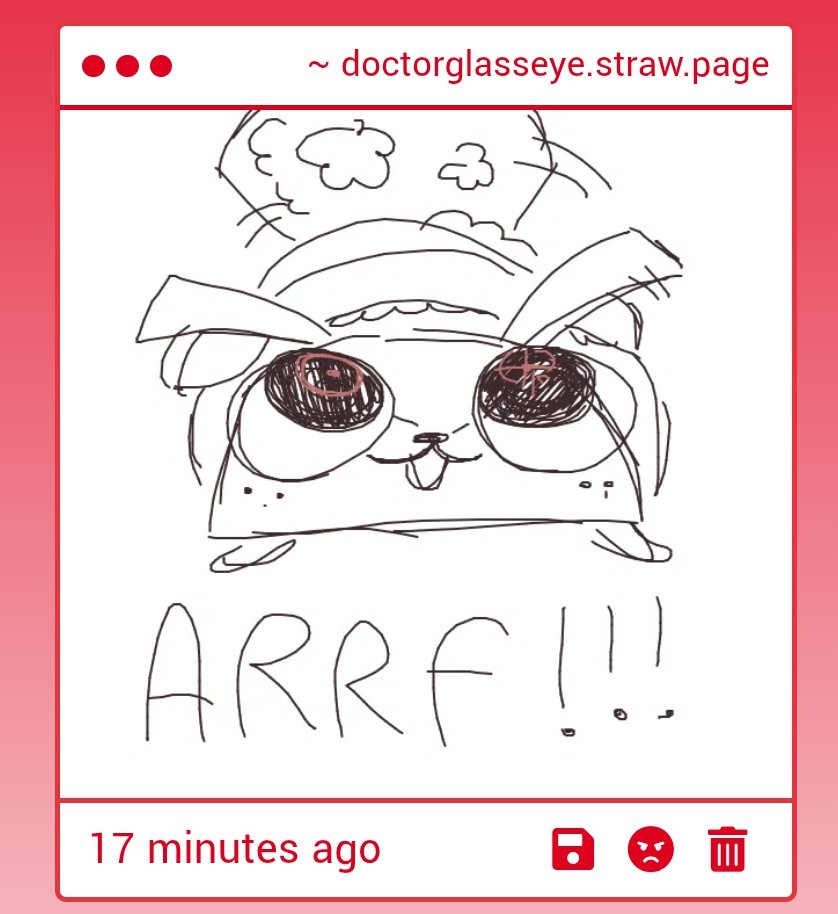 docglasseye's tweet image. “ Ah ! Look who has appeared on my doorstep today . ”

“ Hello little puppy , is there something you need ? ”

✚ . GLASSEYE