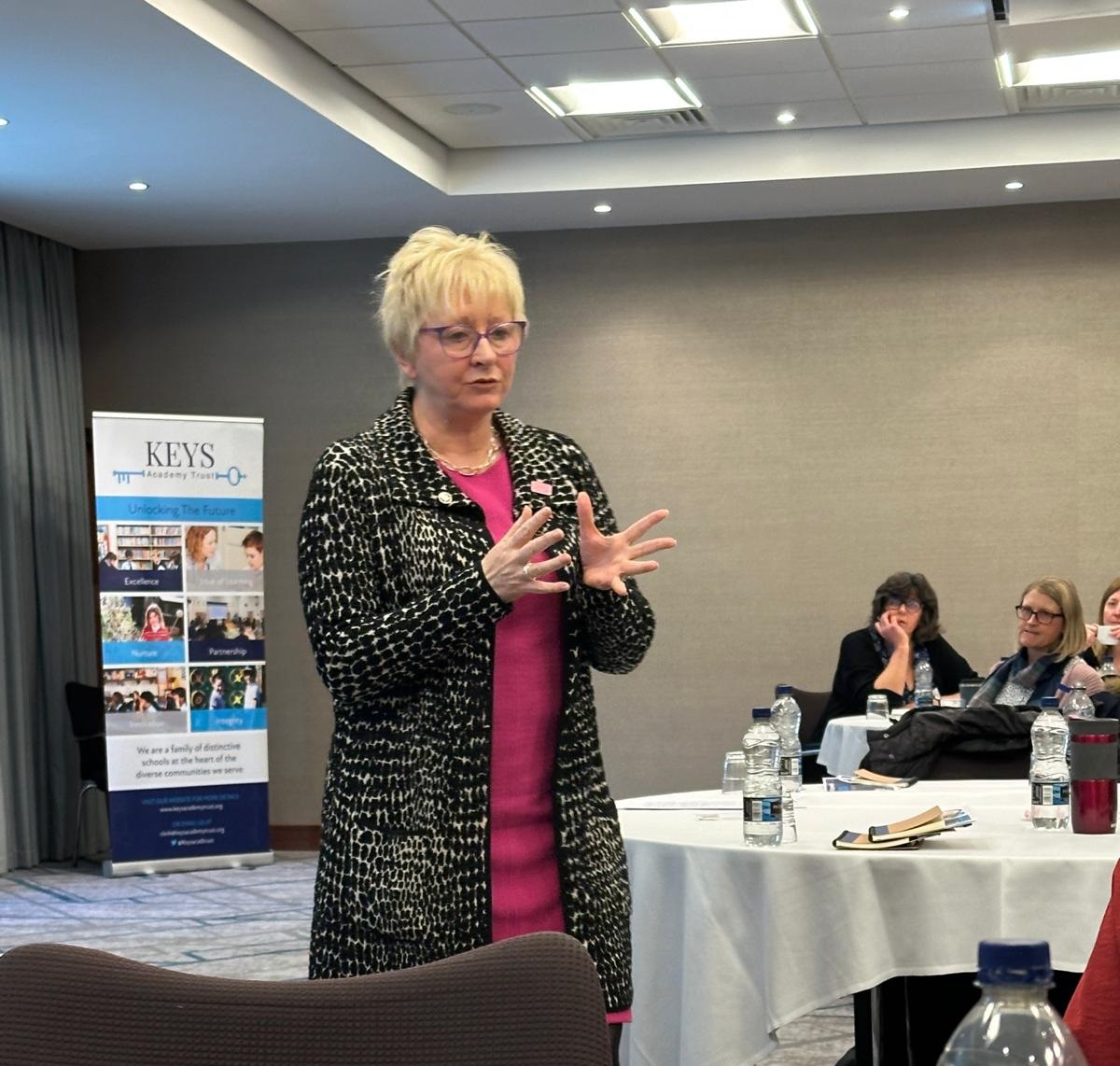 Keys Academy Trust (@keysacadtrust) on Twitter photo We have had a thought provoking afternoon with <a href="/ViviennePorritt/">Vivienne Porritt OBE FCCT FRSA</a> about the culture in our schools and the mission to improve, not prove! We have had a thought provoking afternoon with <a href="/ViviennePorritt/">Vivienne Porritt OBE FCCT FRSA</a> about the culture in our schools and the mission to improve, not prove!