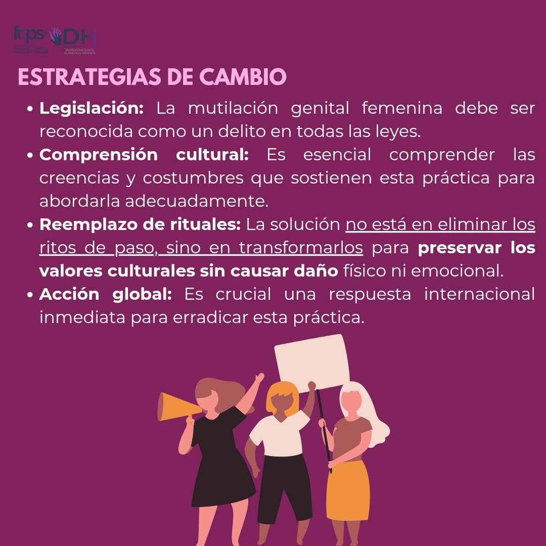Este día te invitamos a reflexionar sobre la MGF y sus efectos sobre los derechos de las mujeres y niñas en todo el mundo.