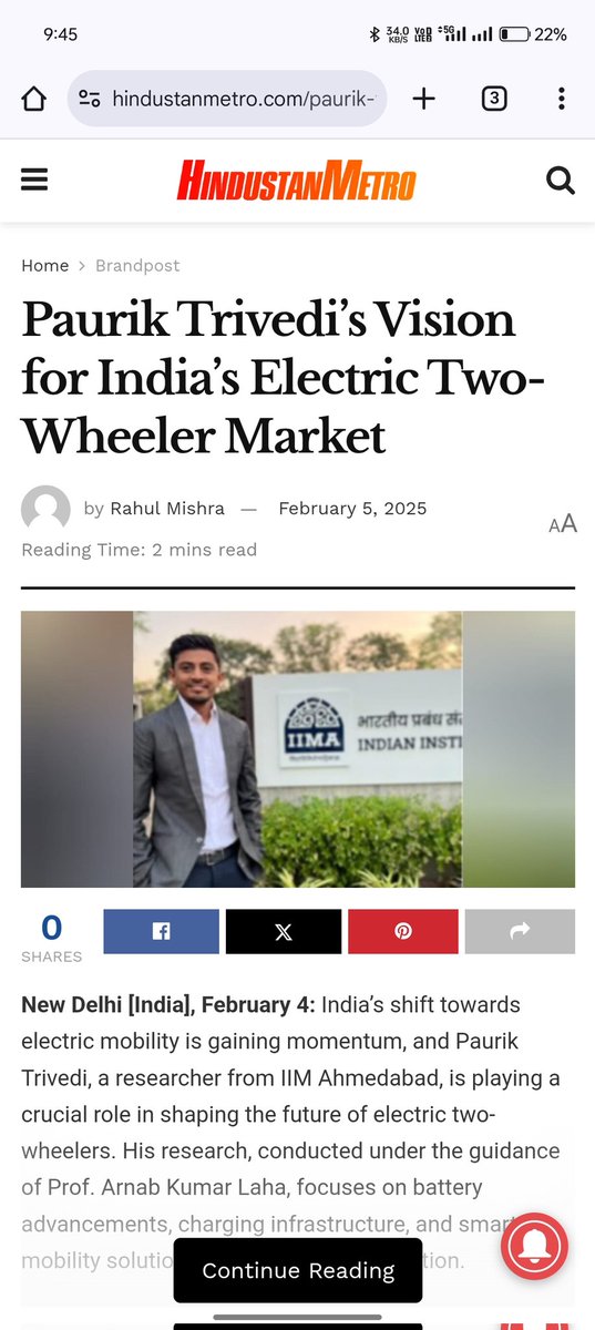 PaurikT's tweet photo. https://t.co/gMIXhEVPsz
#pauriktrivedi #ElectricVehicles #electric #India #iima #matterev #indiaev #Automotive https://t.co/xgDDKujn61