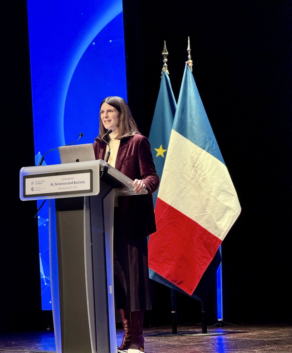 Clara Chappaz (@clarachappaz) on Twitter photo 🚀 Top départ pour le Sommet pour l'action sur l'IA !
Les meilleurs experts mondiaux—chercheurs, startups, prix Nobel— se réunissent aux Journées Scientifiques de l'<a href="/IP_Paris_/">Institut Polytechnique de Paris</a> , avec le soutien de l’<a href="/Inria/">Inria</a>, du <a href="/CNRS/">CNRS 🌍</a> et <a href="/CEAParisSaclay/">CEA Paris-Saclay</a>, pour façonner l'avenir de l'IA ! 🚀 Top départ pour le Sommet pour l'action sur l'IA !
Les meilleurs experts mondiaux—chercheurs, startups, prix Nobel— se réunissent aux Journées Scientifiques de l'<a href="/IP_Paris_/">Institut Polytechnique de Paris</a> , avec le soutien de l’<a href="/Inria/">Inria</a>, du <a href="/CNRS/">CNRS 🌍</a> et <a href="/CEAParisSaclay/">CEA Paris-Saclay</a>, pour façonner l'avenir de l'IA !