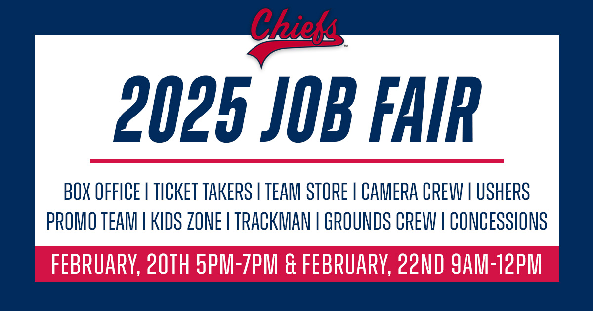 ✨ Join Our Team! ✨

Mark your calendar for 2.20 &amp; 2.22 for our 2025 Job Fair! We have added more positions we are looking to hire!

T-57 till Opening Day @ Dozer Park!
