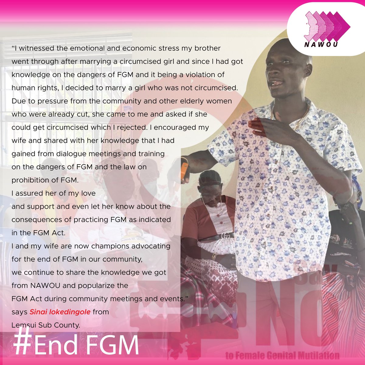NAWOUga's tweet photo. #InternationalDayofZeroToleranceforFGM2025 
#Unite2EndFGM

@IrlEmbUganda https://t.co/E8TDopH2fu