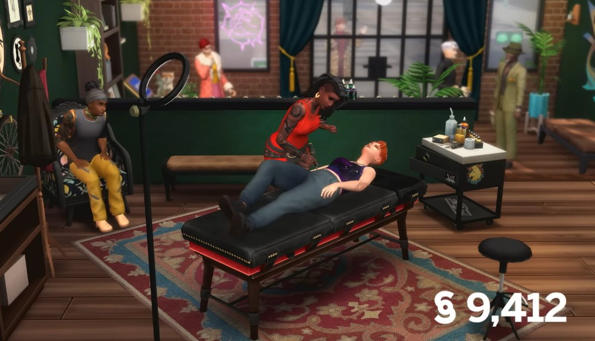 onlyabidoang's tweet photo. A THREAD OF SIMS 4 BUSINESSES &amp; HOBBIES EXPANSION PACK FEATURES (from the trailer)
- Another new world based on Europe (maybe Amsterdam?)
- New tattoo artist skill
- New pottery skill
- Multi purpose lots for business and residential (can be customized like rental lots) https://t.co/G8tYXiv078