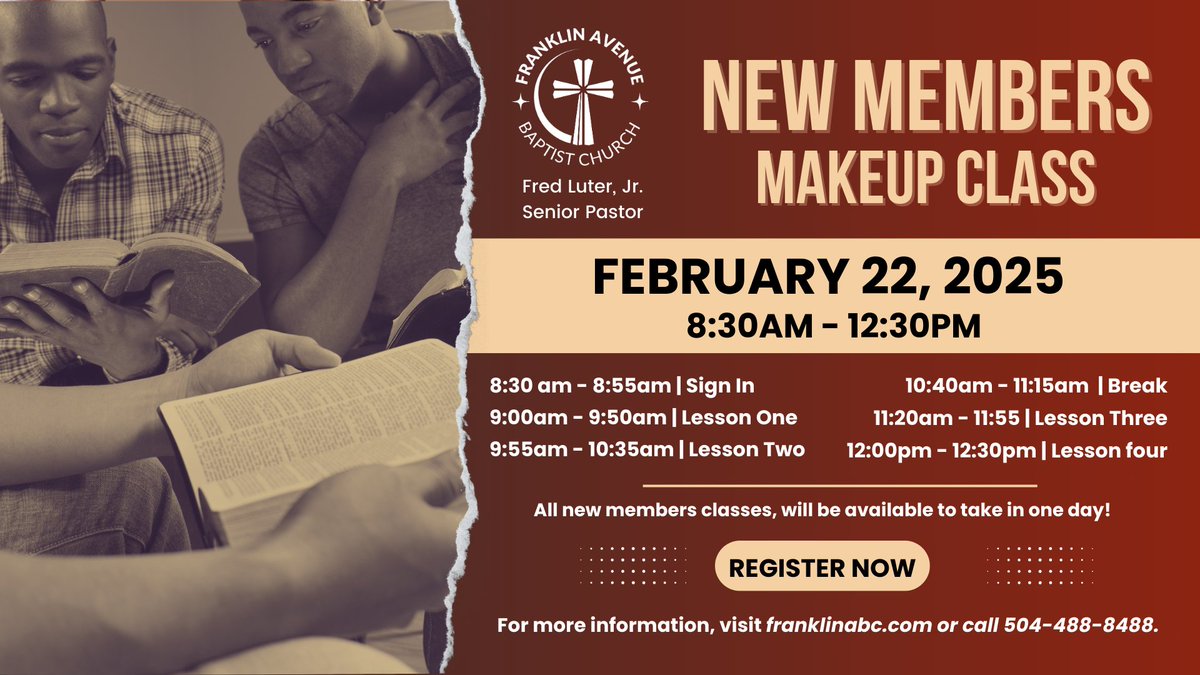 Franklin Avenue Baptist Church tweet media