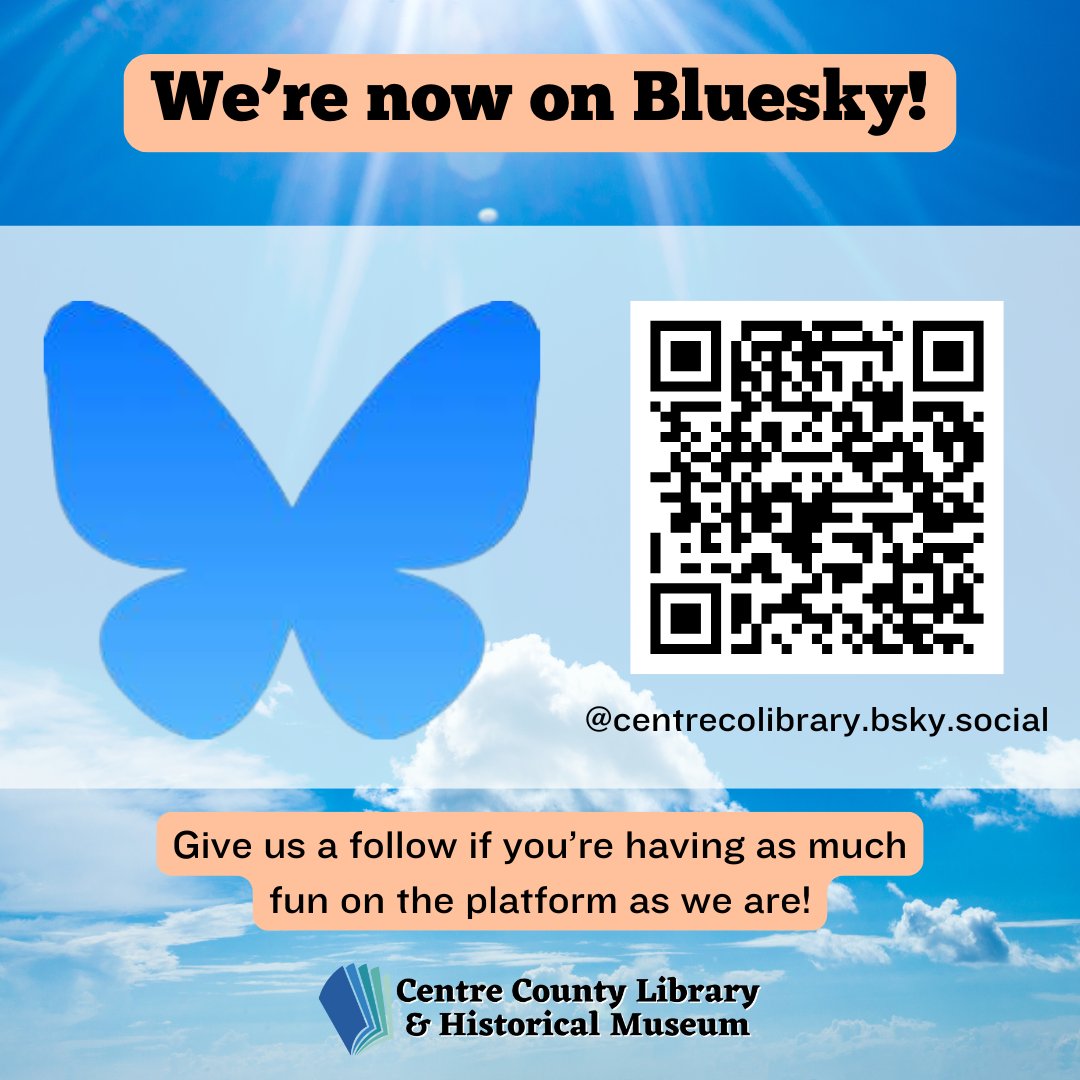 Centre County Library tweet media
