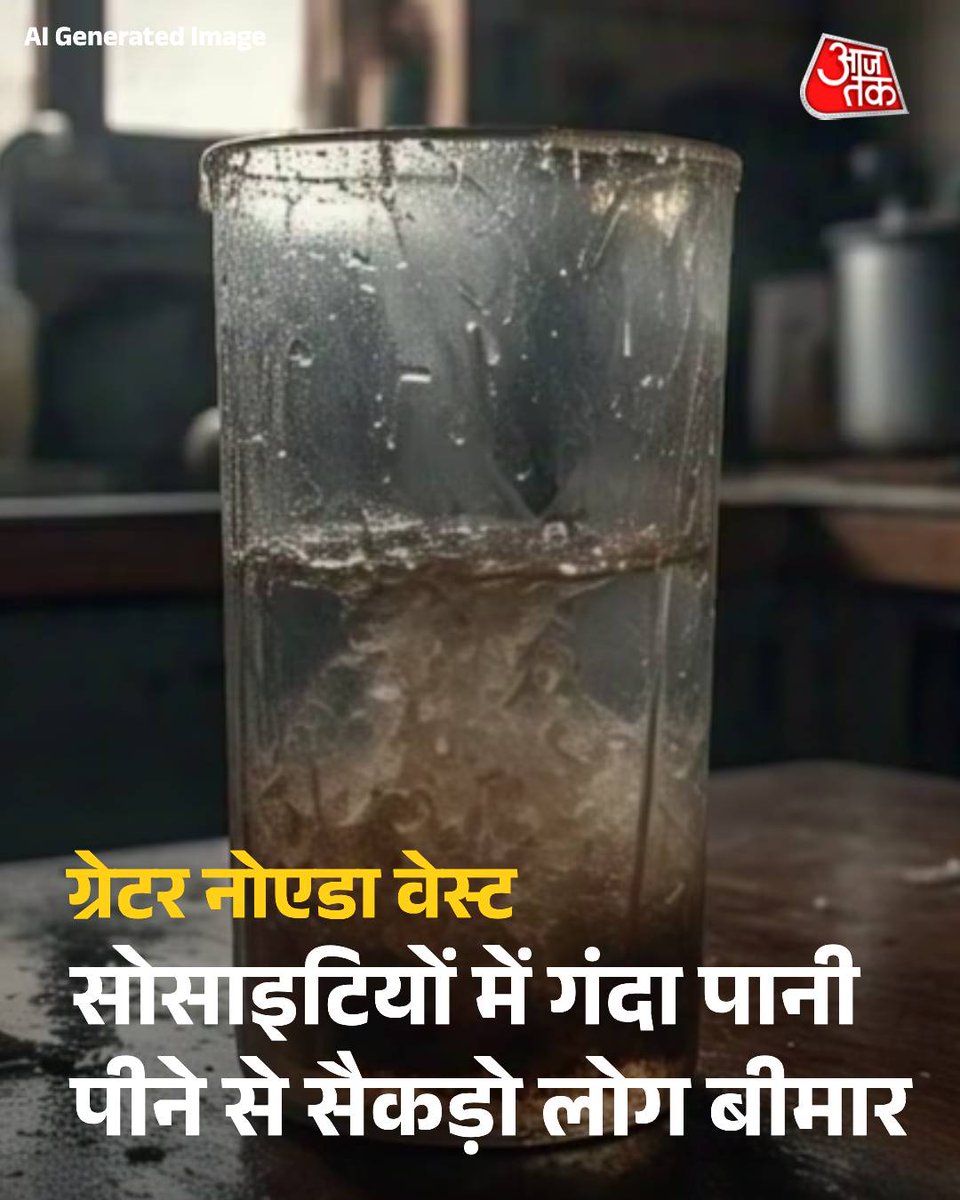ग्रेटर नोएडा वेस्ट की कई सोसाइटियों के पानी में गंदे बैक्टीरिया मिलने से लोग बीमार हो रहे हैं. अबी तक पानी पीने से चार सोसाइटियों के सैकड़ो लोग बीमार हो चुके हैं. सोसायटी के लोगों के लगातार बीमार पड़ने के बाद जब पानी की जांच कराई गई तो पानी में कई प्रकार के बैक्टीरिया मिलने की