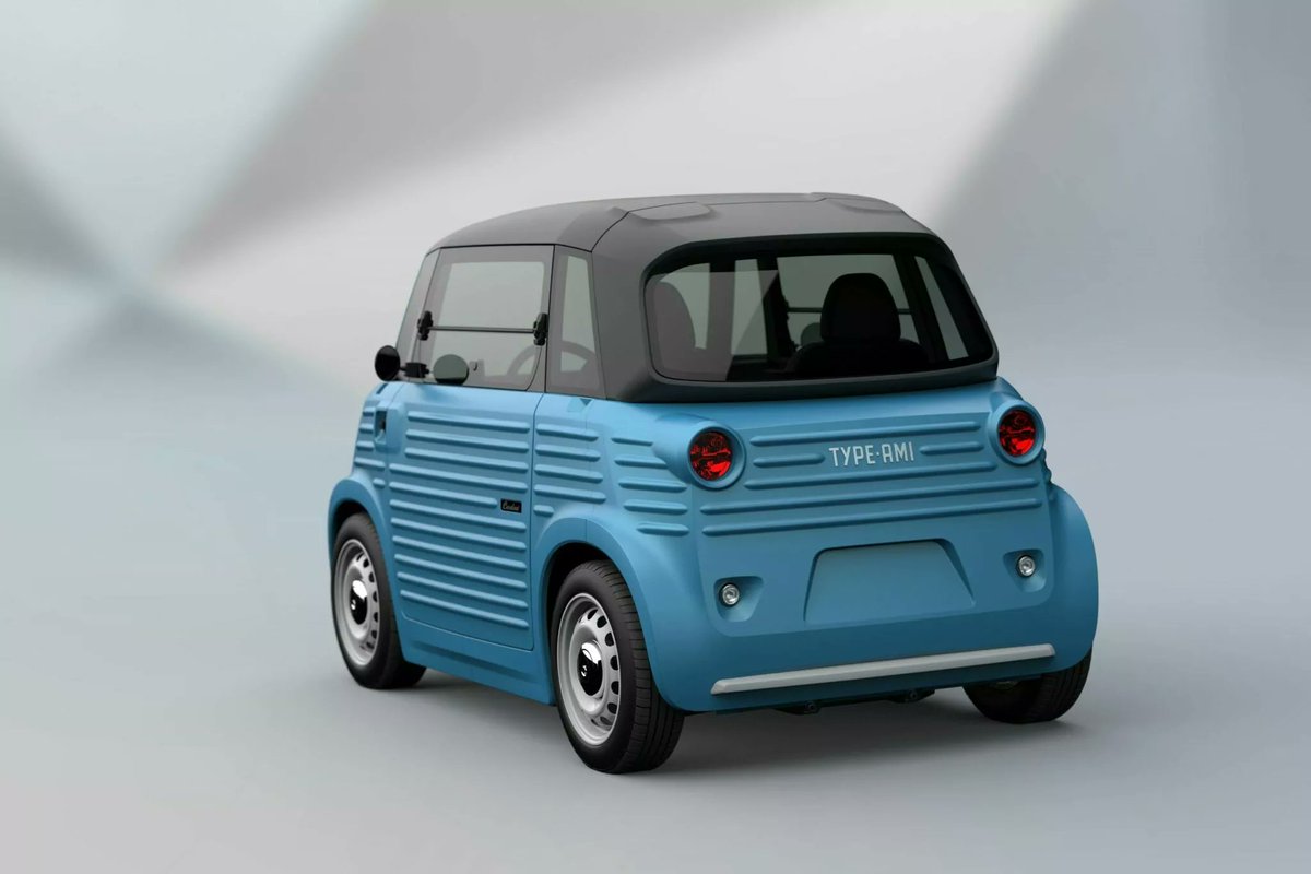 MadridMotorS's tweet image. (2/2) El carocero italiano Caselani reinventa el Citroen Ami con la estetica del Citroen HY de 1947...13.000€ que vale el electrico, nos encanta lo  coqueto que se puso #coachbuilder #caselani #italy #citroen #ami #FelizJueves #FelizJuevesATodos