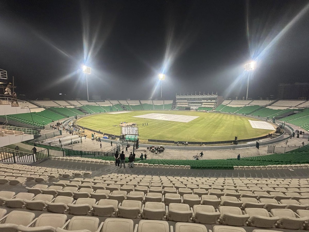HaseebarslanUK's tweet image. Final Look of #QaddafiStadium! 😍

#ChampionsTrophy2025 #GCS