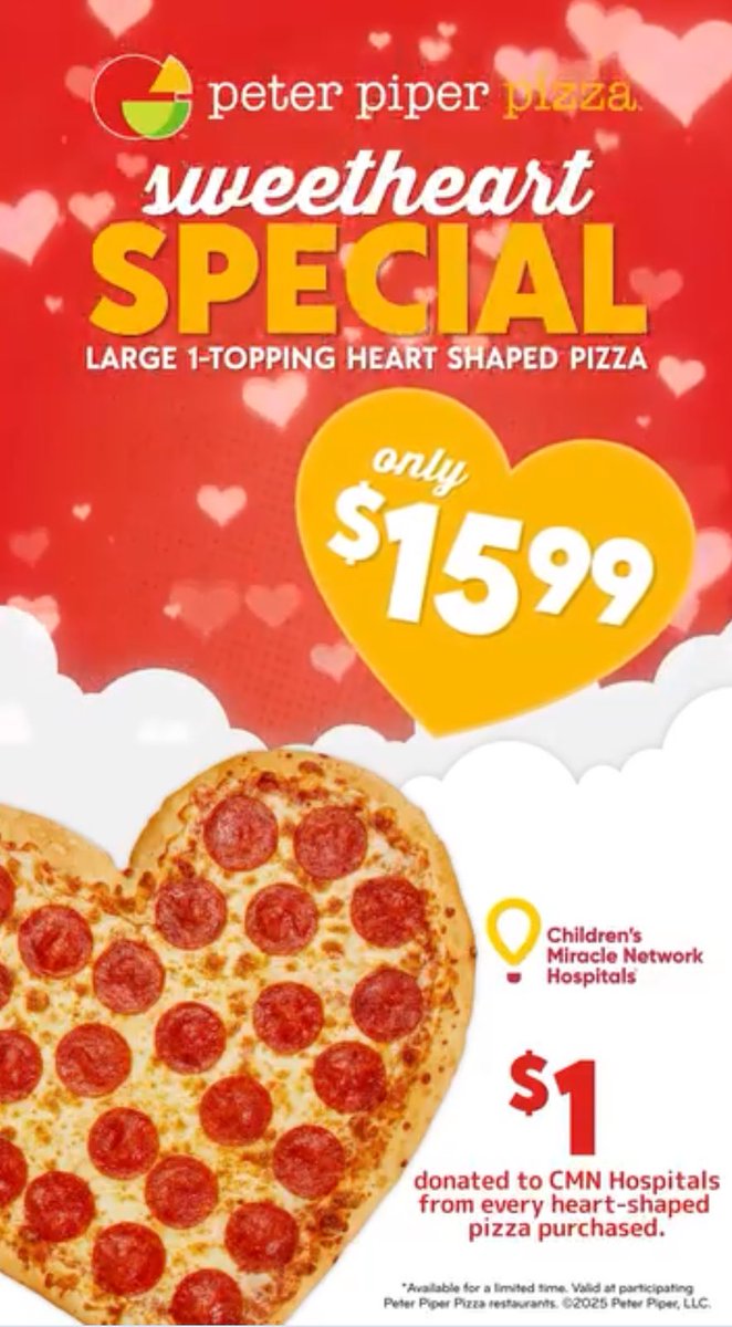 Save the Date!!! A fun and relaxing evening with some delicious pizza. Make sure to stop by Peter Piper Pizza on February 13, 11:00 am-9:00 pm, and help support our school and PTO! 🍕🍕

Don’t forget to share with family and friends!!!🧡💚🧡💚 Our Cavaliers reallly appreciate it!