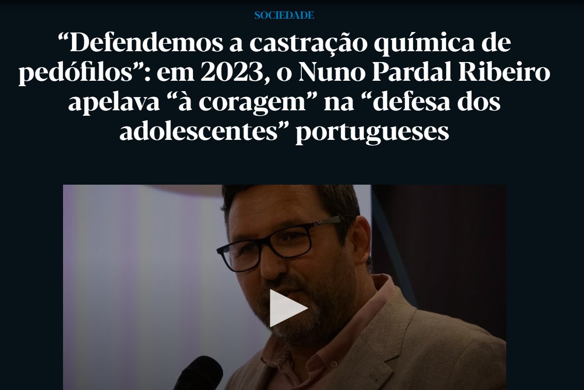 naguiar's tweet image. Nuno Pardal Ribeiro foi escolhido pelo Chega para fazer parte do grupo de Trabalho da Assembleia das Crianças de Lisboa