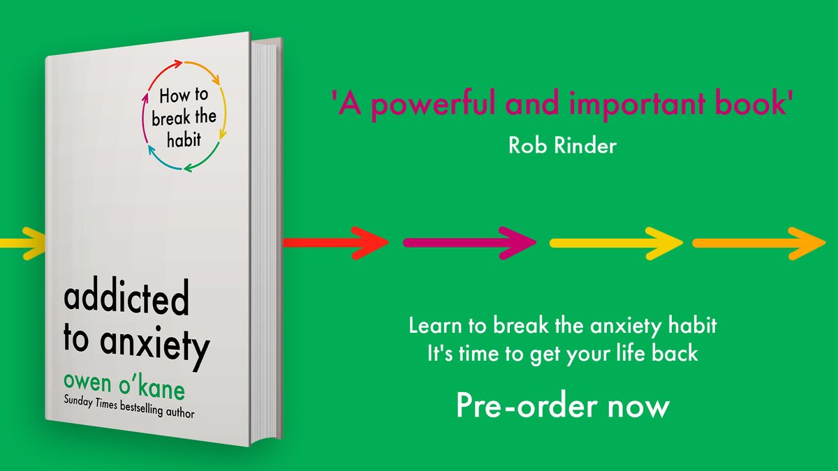Penguin Michael Joseph (@michaeljbooks) on Twitter photo Many of us find ourselves in situations where our anxiety takes over. It doesn’t have to be this way.
#AddictedToAnxiety by <a href="/owenokaneten/">Owen O'Kane</a> is the key to managing your anxiety, moving forwards and reclaiming a sense of freedom.
Pre-order now: amzn.to/3WO3Lf8 Many of us find ourselves in situations where our anxiety takes over. It doesn’t have to be this way.
#AddictedToAnxiety by <a href="/owenokaneten/">Owen O'Kane</a> is the key to managing your anxiety, moving forwards and reclaiming a sense of freedom.
Pre-order now: amzn.to/3WO3Lf8