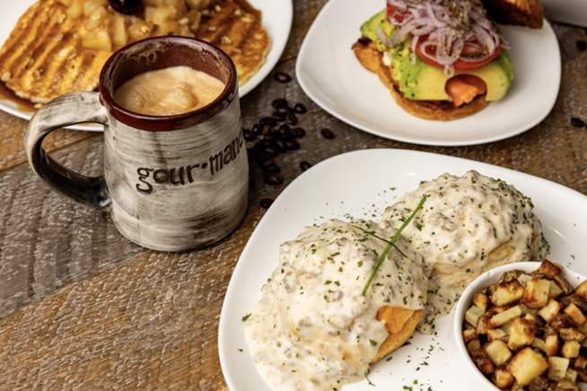GourmandPA's tweet photo. 🍳☕ Brunch o’clock! Whether you’re into sweet or savory, we’ve got the perfect plate waiting for you. 🥐✨ Bring your crew and join us for a delicious start to your day! #Brunch #GourmandCafe https://t.co/G5sjKo7R1o