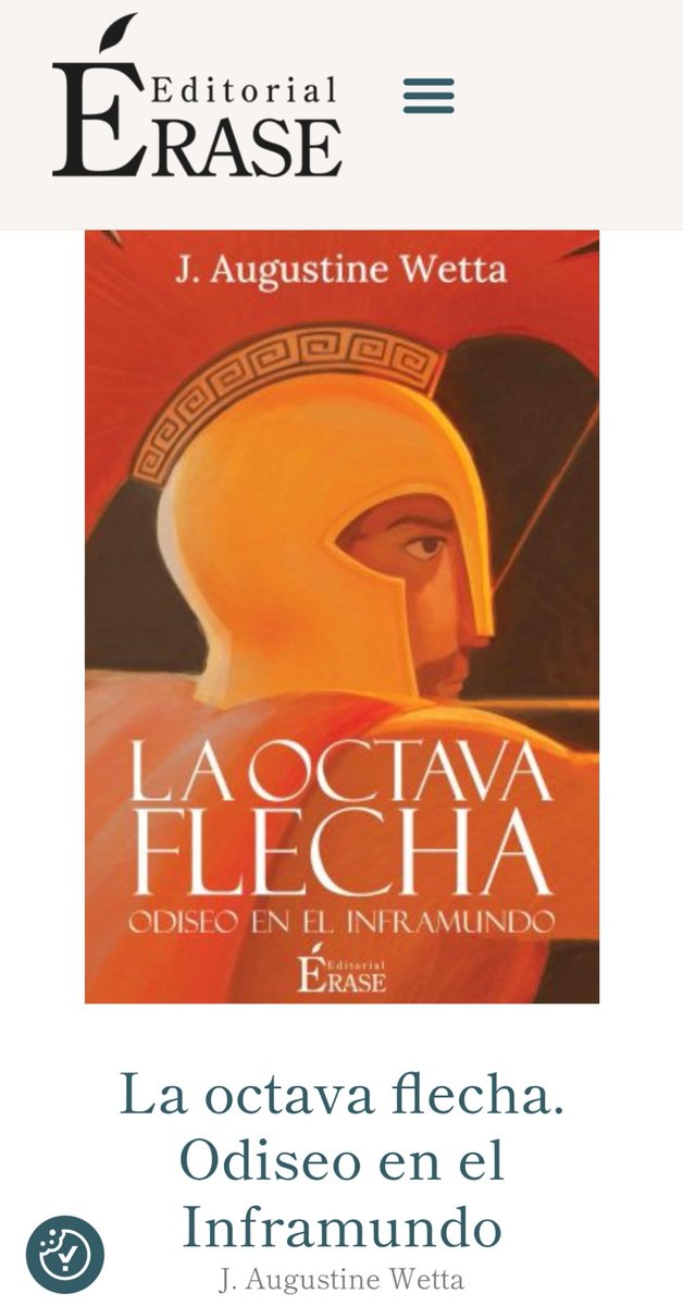 J.nAugustine Wetta. La octava flecha. Editorial Érase