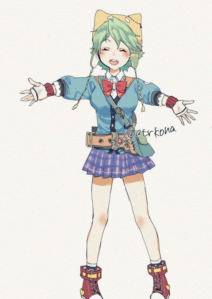 ポーマニで全身絵練習中　シャルた